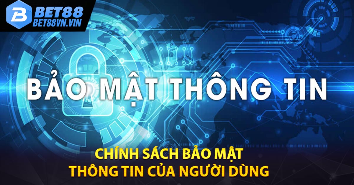 Chính sách bảo mật thông tin của người dùng 